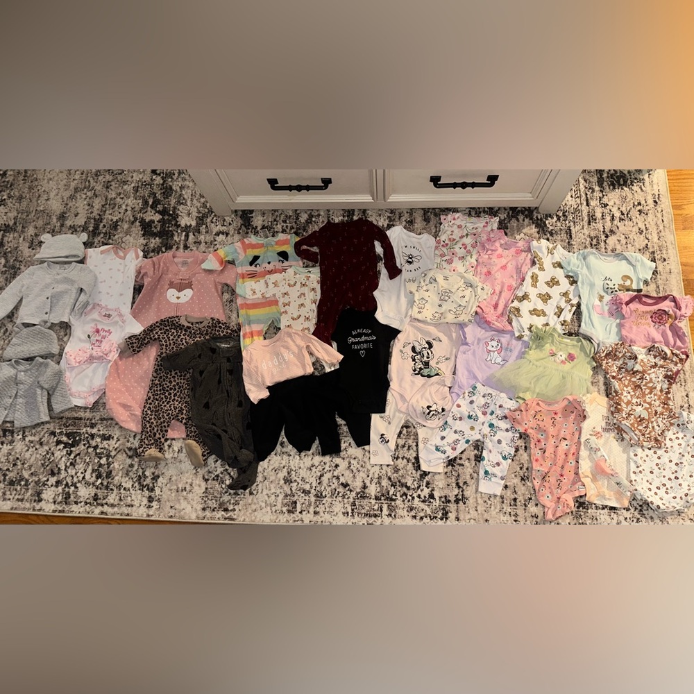 Assorted Baby Girl Clothing Bundle